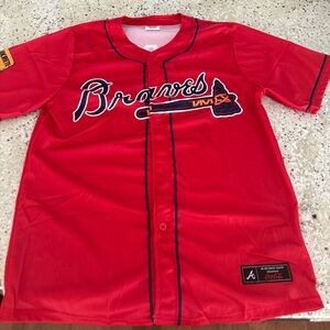 New Michael Harris II Atlanta Braves Jersey. #23. Adult Large. Red.